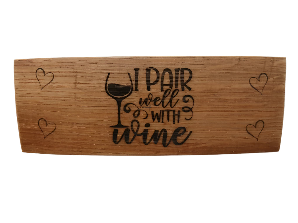 Laser Engraved Signs - 9" Wine Sayings