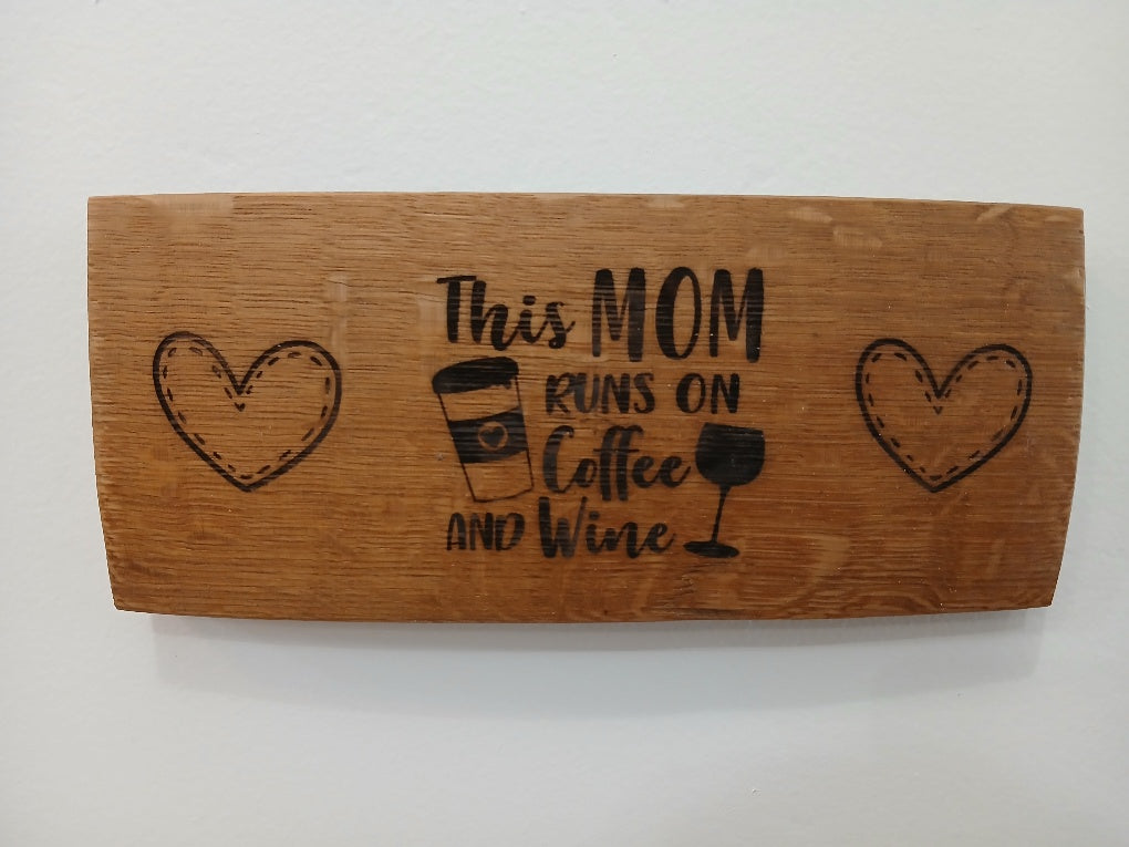 Laser Engraved Signs - 9" Wine Sayings