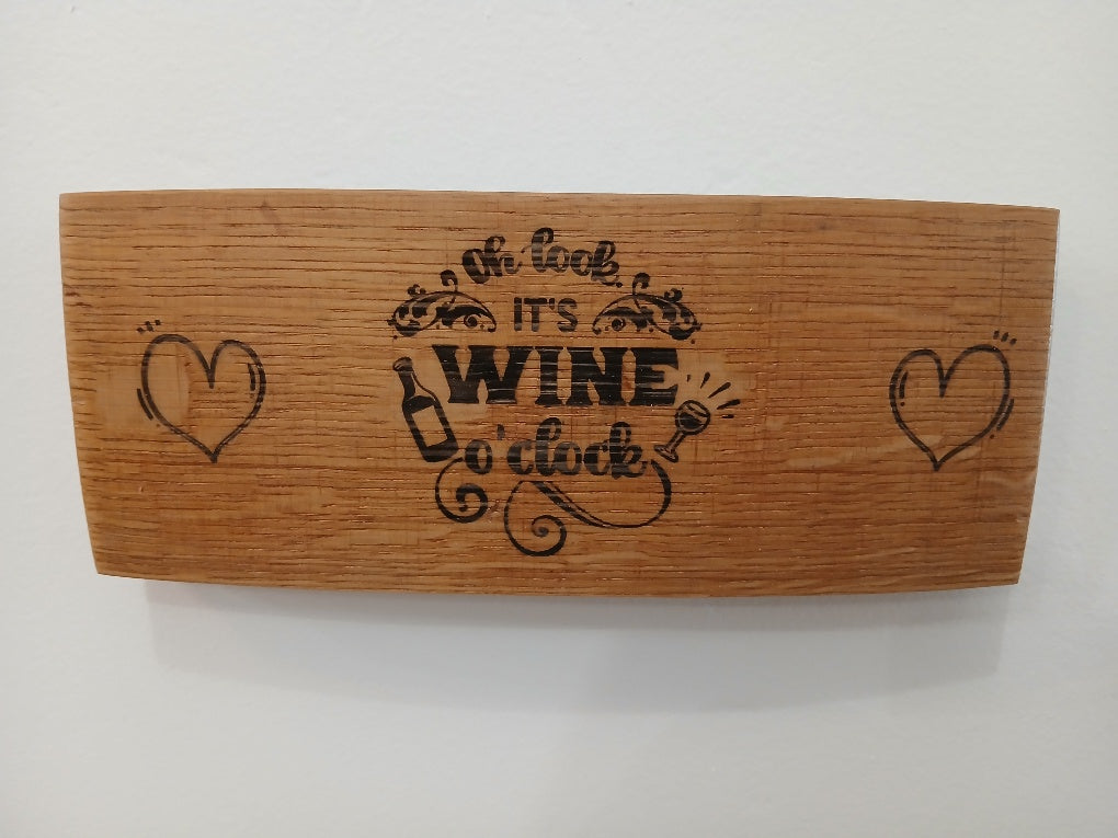 Laser Engraved Signs - 9" Wine Sayings