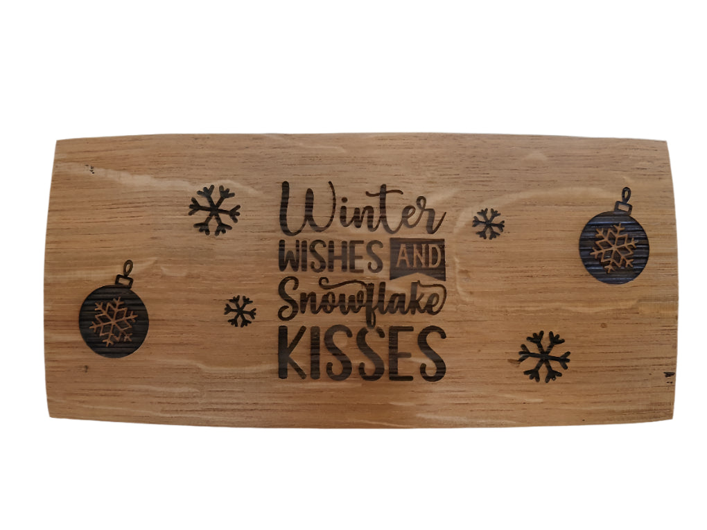 Laser Engraved Signs - Holiday Sayings