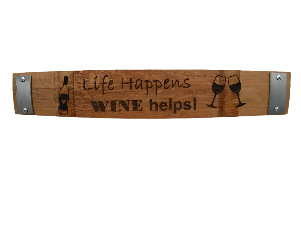 Laser Engraved Signs - 24" Wine Sayings
