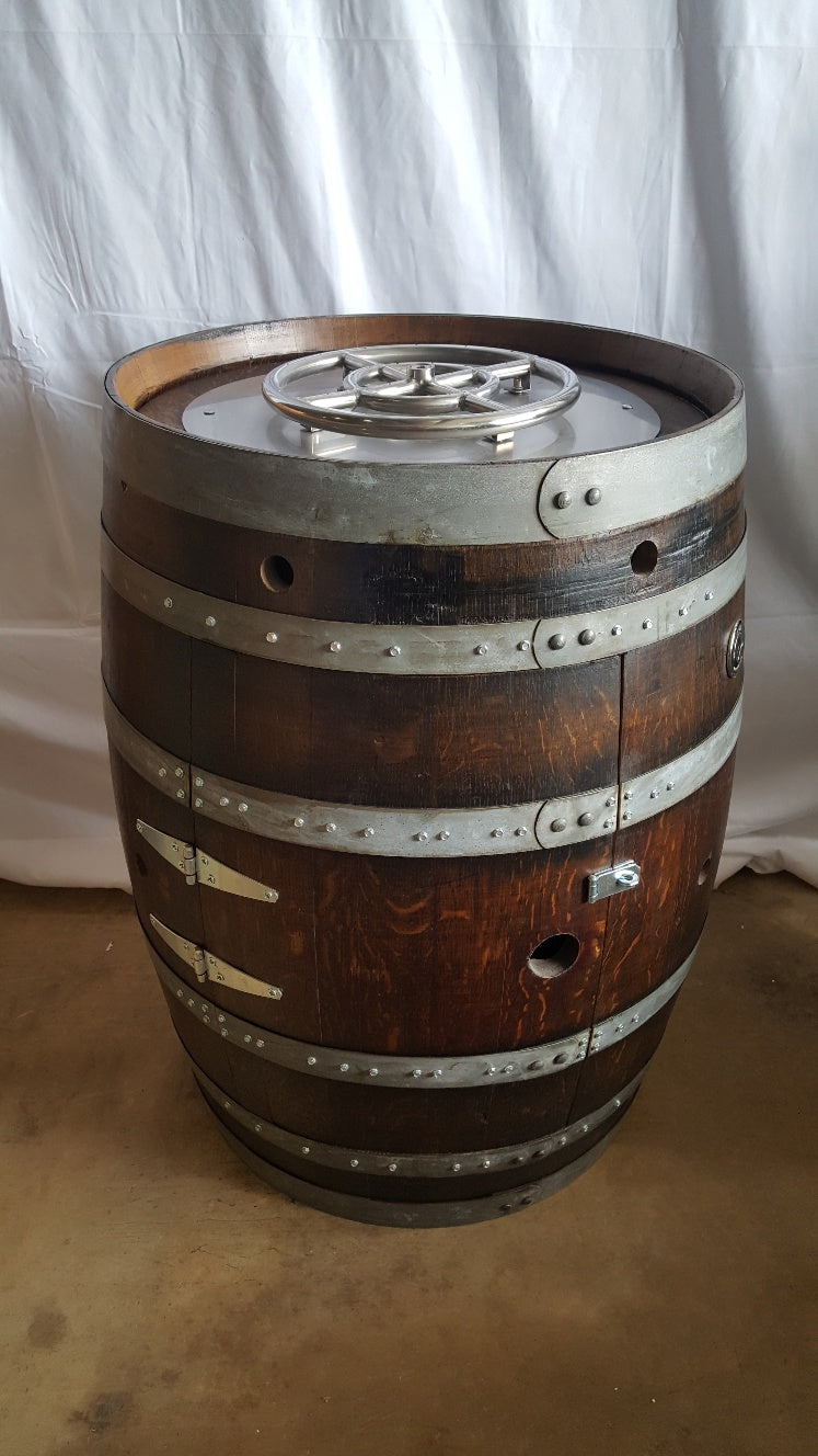 Fire Pit - Propane Wine Barrel