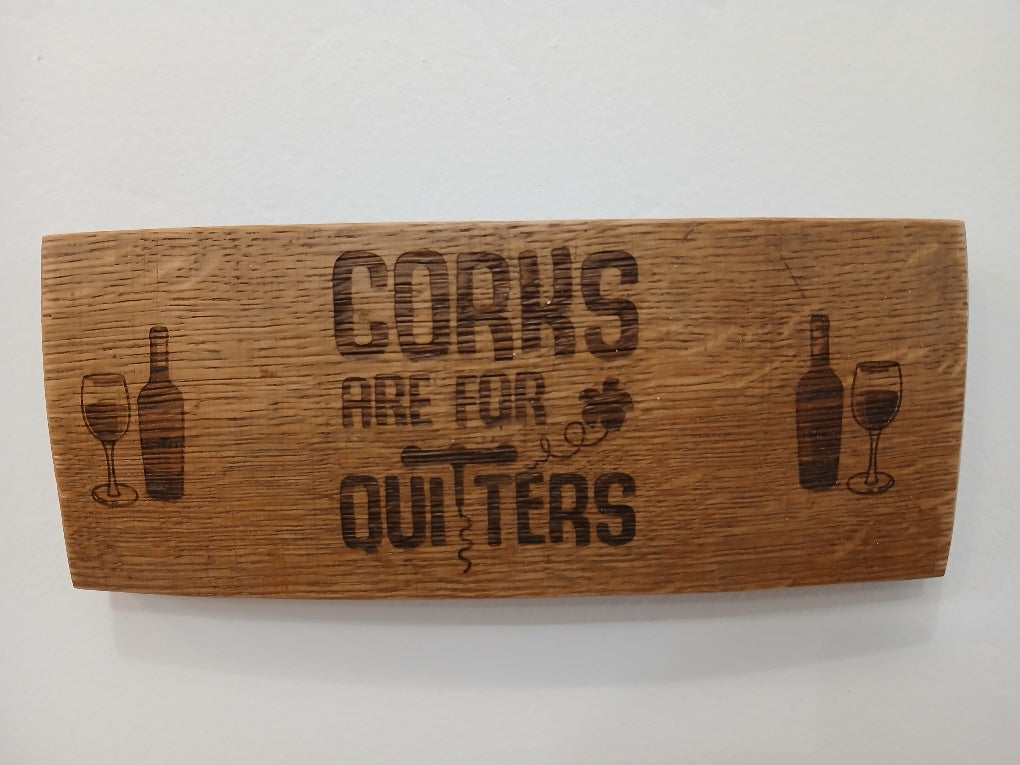 Laser Engraved Signs - Wine Sayings