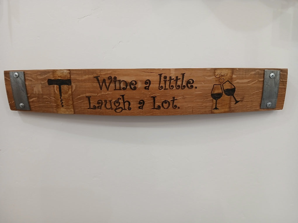 Laser Engraved Signs - 24" Wine Sayings