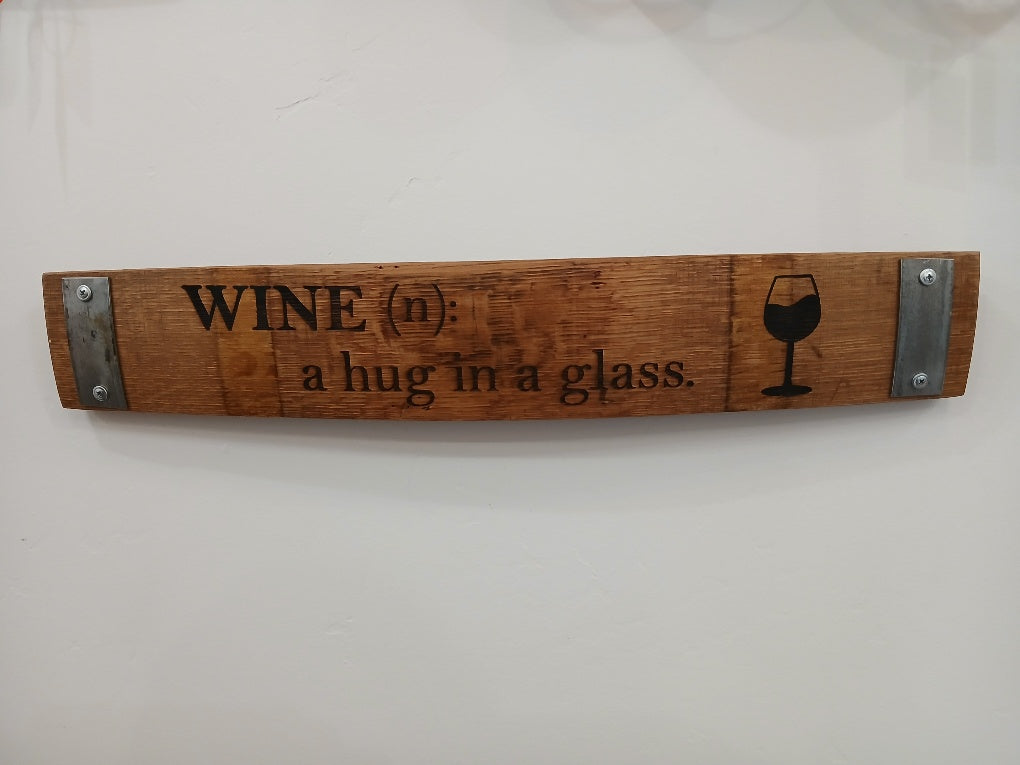 Laser Engraved Signs - 24" Wine Sayings