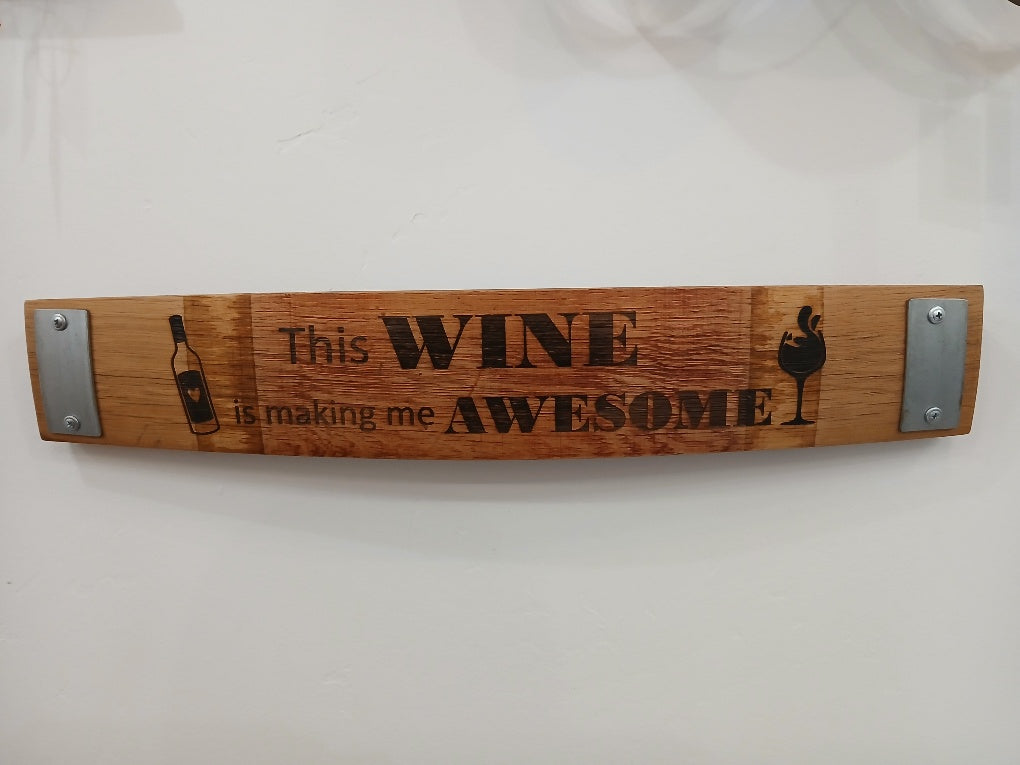 Laser Engraved Signs - 24" Wine Sayings