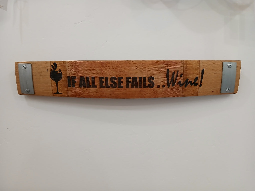 Laser Engraved Signs - 24" Wine Sayings